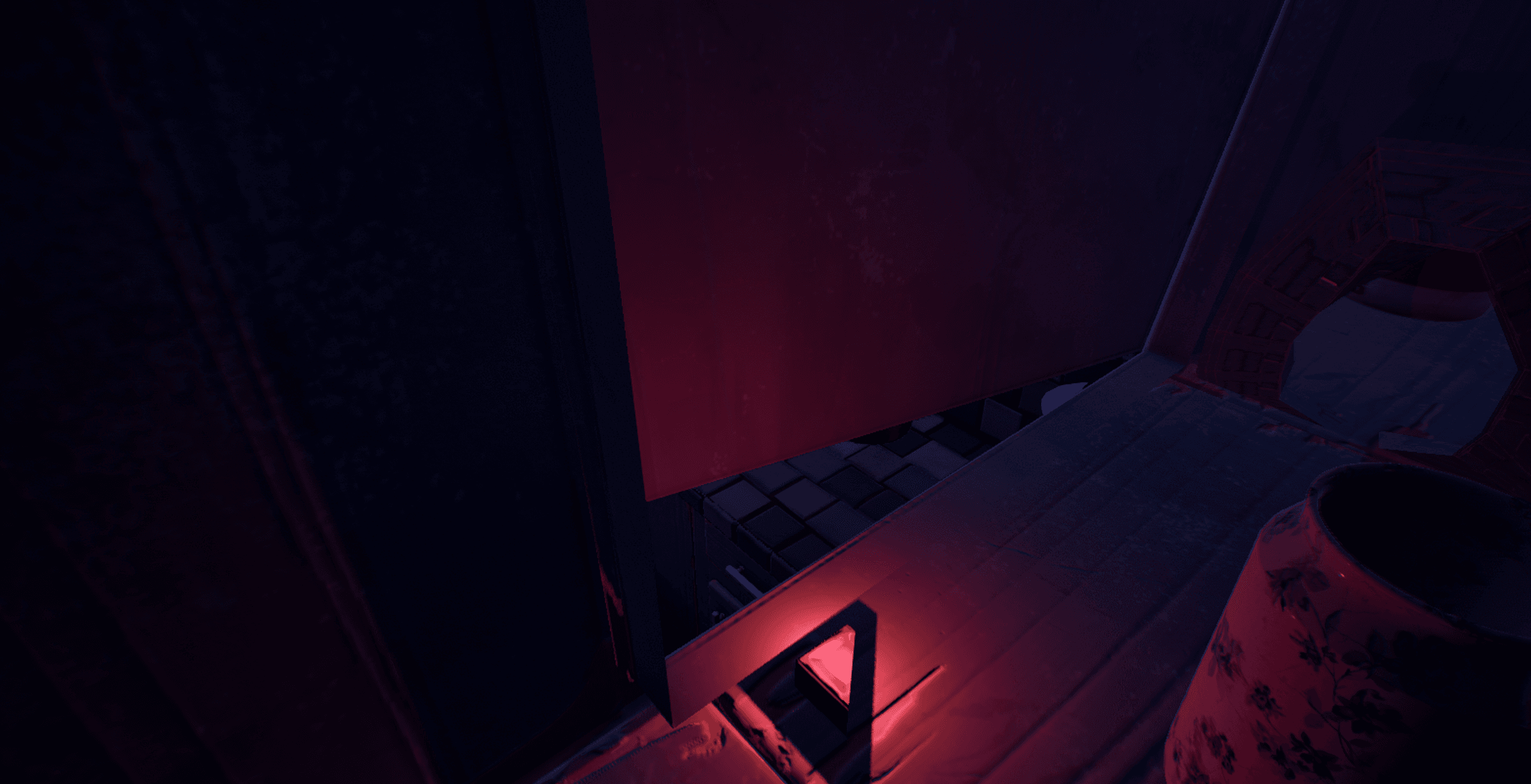 Low-angle environmental composition from Chunky’s Adventure